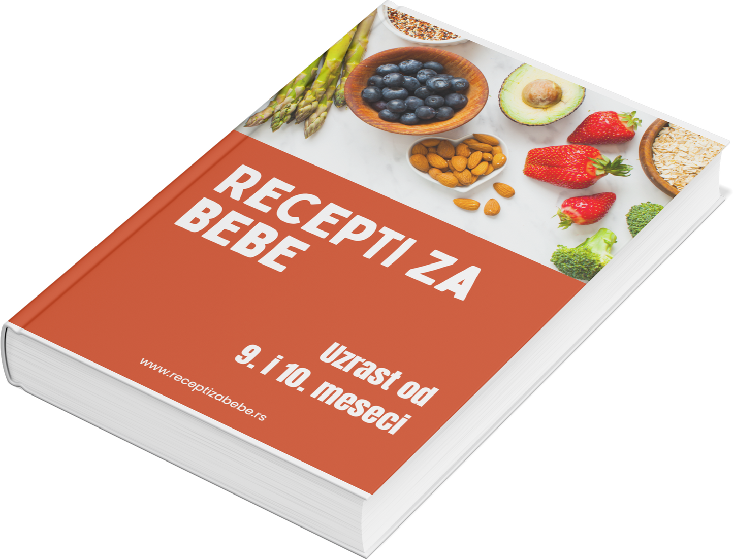 Knjige "Recepti za bebe" - uzrast od 5 do 12+ meseci