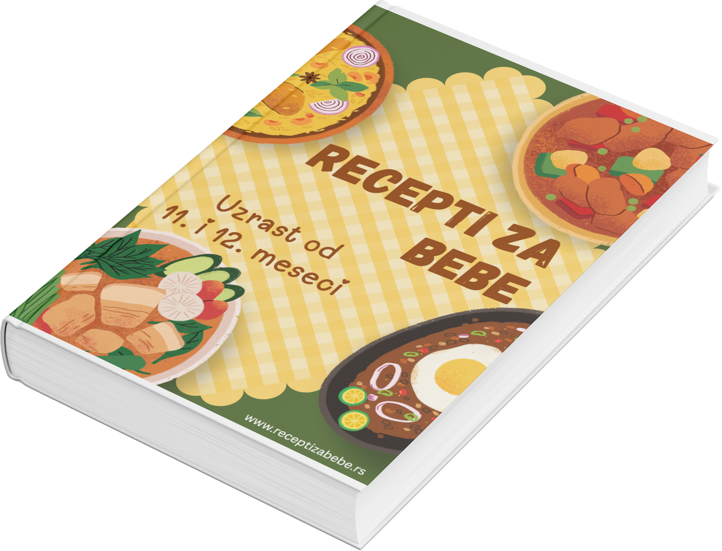 Knjige "Recepti za bebe" - uzrast od 5 do 12+ meseci